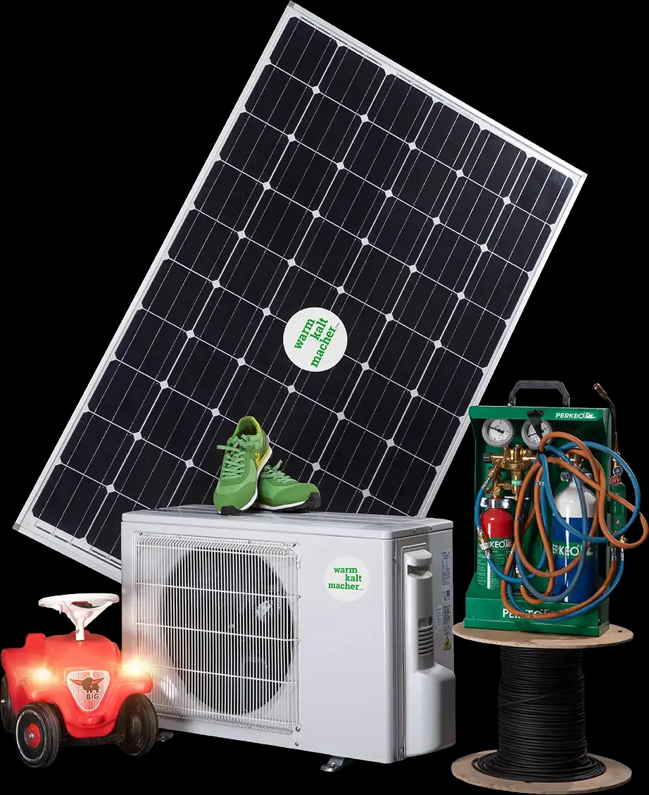 Abgestimmtes Energiesystem mit Photovoltaik, Wärmepumpe und Anlagentechnik